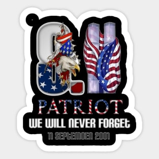 Patriot day gift Sticker